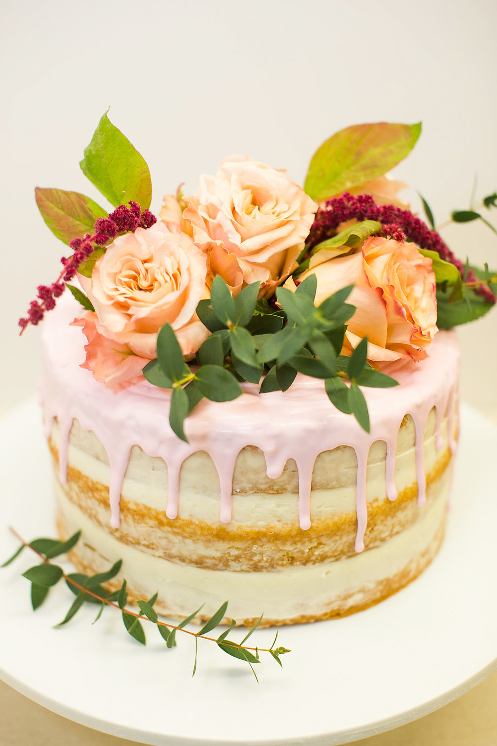 Flower cake catering